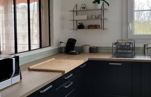 Cuisine rénovée style atelier à Châtenay-Malabry