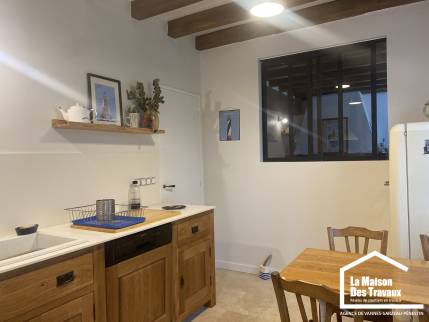 La Maison des Travaux Vannes Sarzeau Rénovation d'une cuisine ancienne