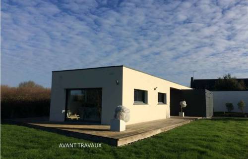 EXTENSION DE MAISON A SARZEAU 56370 PAR LA MAISON DES TRAVAUX VANNES SARZEAU PENESTIN