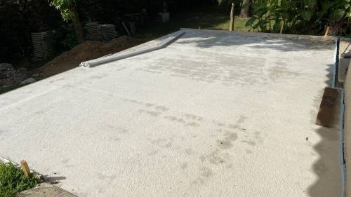 Dallage en béton pour construire une terrasse - Montauban 82000