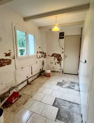 Travaux de dépose de cuisine avant rénovation - Pornic 44210