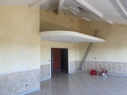 Escalier en colimaçon pour mezzanine, appartement à Dardilly / VUE AVANT TRAVAUX