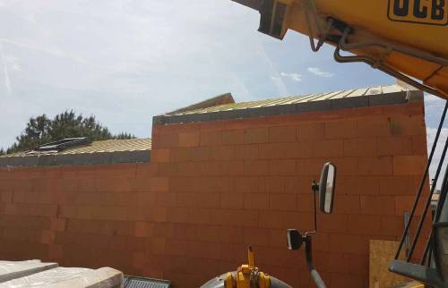 Projet en cours de réalisation - Construction d'une maison complète à Noirmoutier