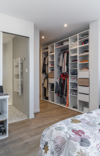 Création d'une chambre parentale au sud de Nantes