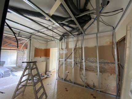 Travaux de transformation de maison ancienne en espace de coliving - Montauban 82000