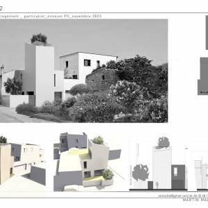 Projet d’agrandissement pour particulier à Montélier – Martin Machat architecte