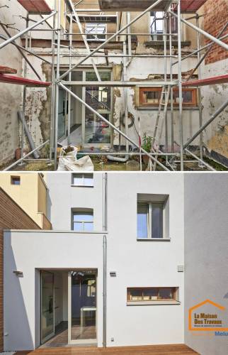 Agrandissement de maison à La Rochette