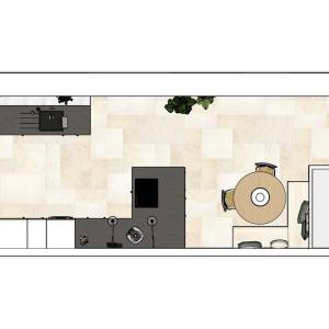 Conception – Aménagement – Décoration d'une cuisine sur-mesure - Claire Clavier - La Maison Des Architectes