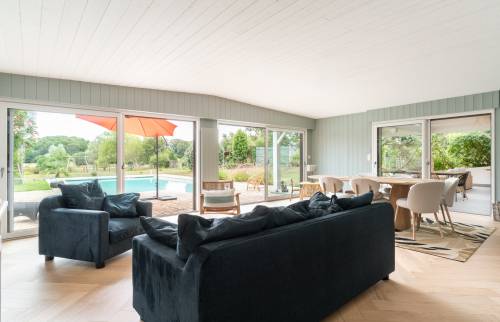 Rénovation complète d'une maison de 250 m² à Vertou- salon