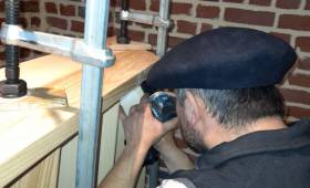 Assemblage sur place chez le client 