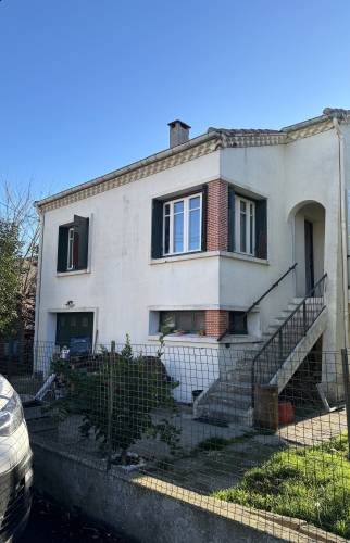 Volet et muret avant travaux 