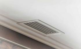 zoom sur la bouche de ventilation, discrète