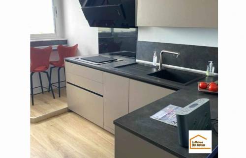 Rénovation d'une cuisine à Jullouville (50610)