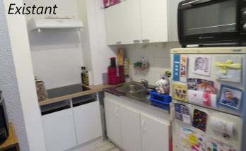 Rénovation de cuisine à Rodez : avant