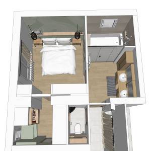 aménagement chambre parentale Emilie LEIBER 77