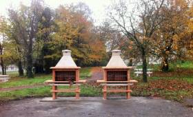 Espace Barbecue sur un campus d'étudiants à Lyon