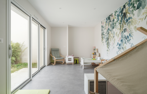 Création d'une extension en parpaing à Basse Goulaine