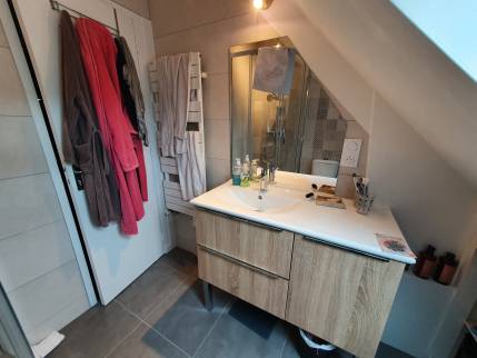 Rénovation terminée de la salle de bain 