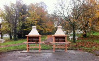 Espace Barbecue sur un campus d'étudiants à Lyon