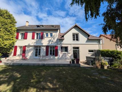 Maison après agrandissement, côté jardin (Caen 14000)