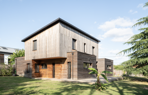 Construction d'une maison en bois de 170 m² à Vertou