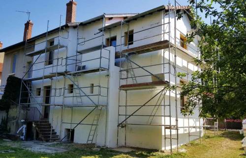 Isolation Thermique par l'Extérieur - ITE - Bron Lyon