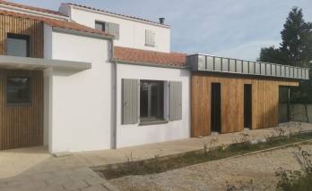 Création d'une extension de maison