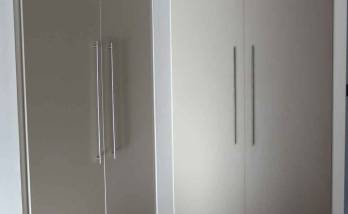 placards sur mesure portes gris clair