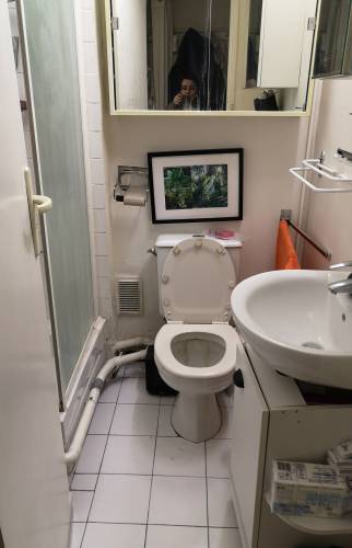 salle de bain à renover