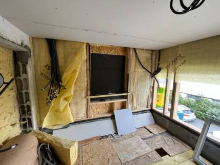 Travaux de second-oeuvre pour une surélévation de maison - Nantes 44