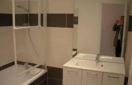 Salle de bain finie dans un appartement de BLOIS (41)