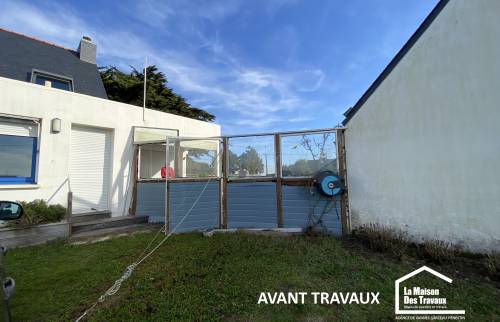 Palissage avant travaux Morbihan