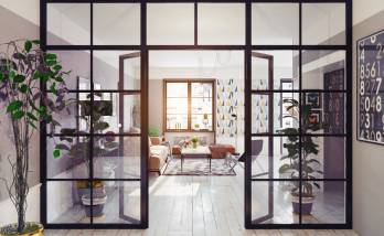 Décoration d’une maison avec une porte-verrière près de Landerneau (29) photo d'illustration