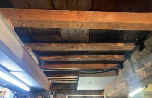 Changement d’un plancher bois et des solives (69290 SAINT-GENIS-LES-OLLIÈRES)