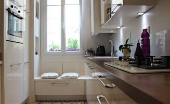 Rénovation d’une cuisine élégante et optimisée