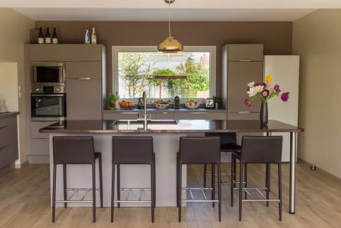 Rénovation cuisine ouverte sur salon 