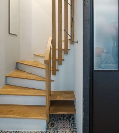 Rénovation intérieure- zone entrée/ escalier- VERTOU