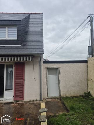 Extension et aménagement d'une suite parentale à Saint-Malo - Avant
