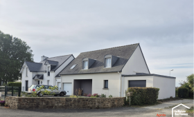 Création d'une annexe à Dinard : atelier - garage à vélos