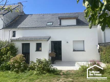 Rénovation totale d'une façade de maison à Damgan (56750)