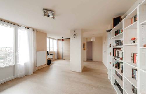Rénovation d'appartement Levallois-Perret - salon