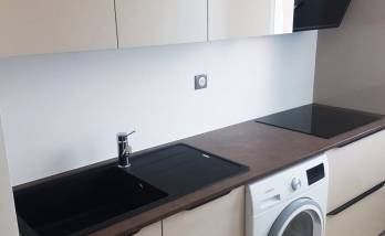 cuisine avec lave linge 