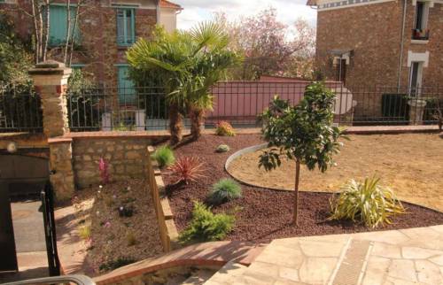 Aménagement allée et jardin maison