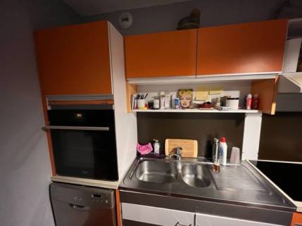 Avant et après rénovation de cuisine Lyon 5ème arrondissement