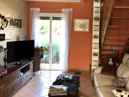 La pièce à vivre avant travaux