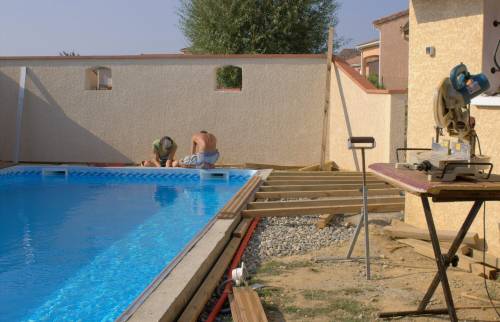 création piscine maconnee