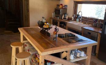 Cuisine style chalet d'alpage - Travaux terminés