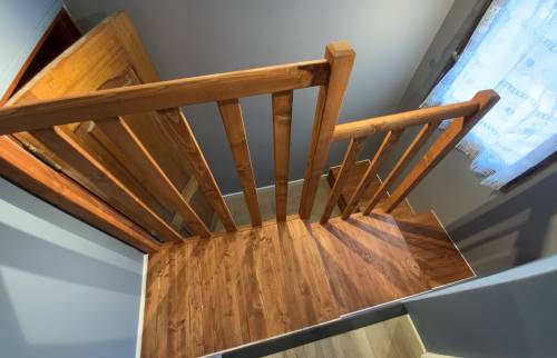 Escaliers sur mesures combles aménagées La Maison Dees Travaux Ales