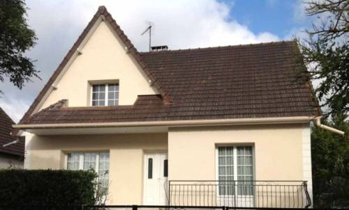 Maison après travaux d'isolation thermique extérieure des façades - Brie-Comte-Robert 77170