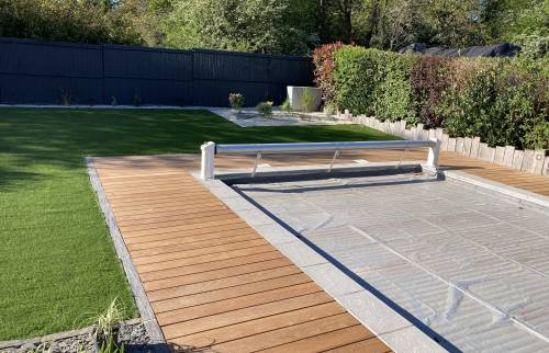 Aménagement terrasse piscine à Nort-sur-Erdre